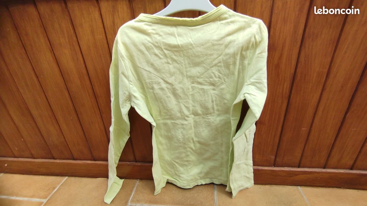 Lots 3 tee-shirt manche longue vêtement fille (image 7)