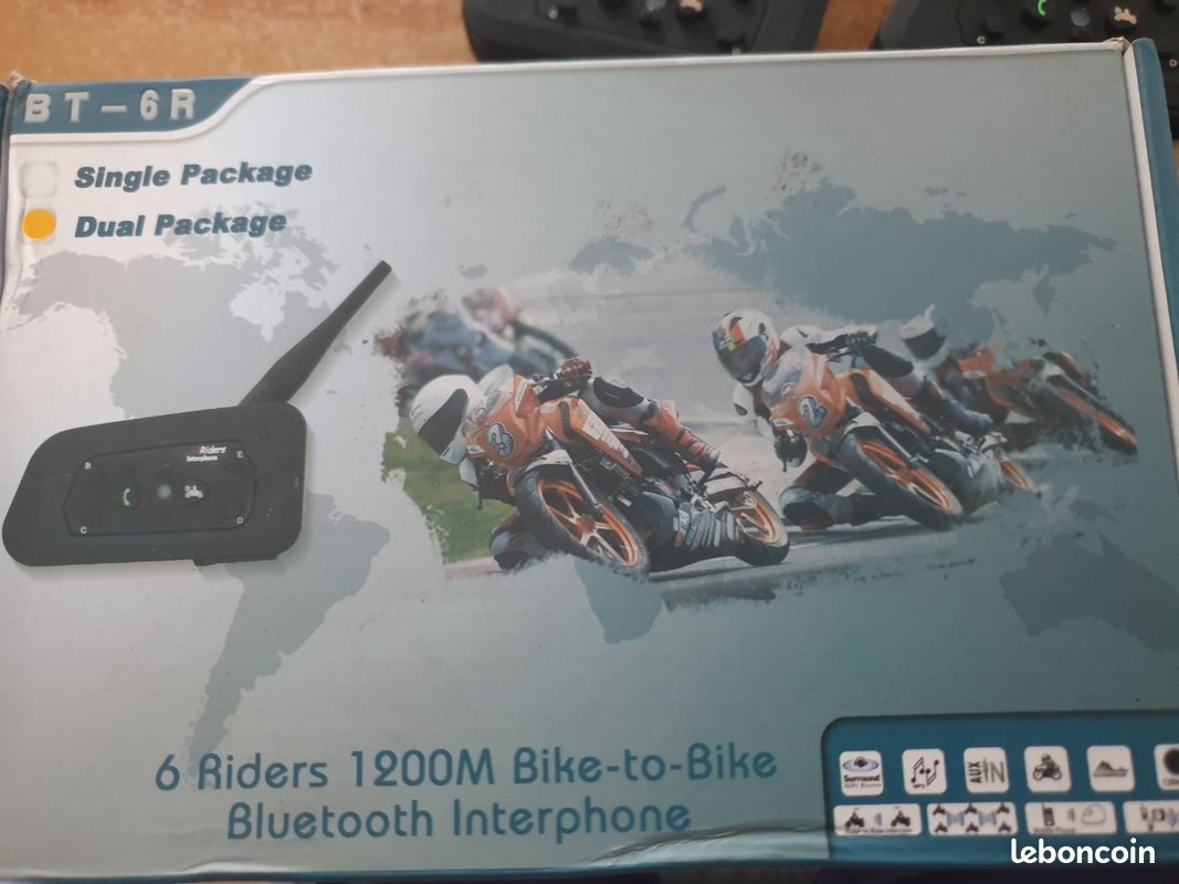 Kit Bluetooth pour moto (image 1)