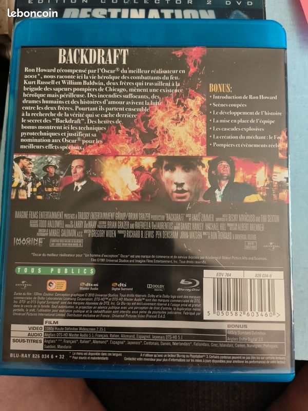 Blu-ray. Backdraft (image 3)