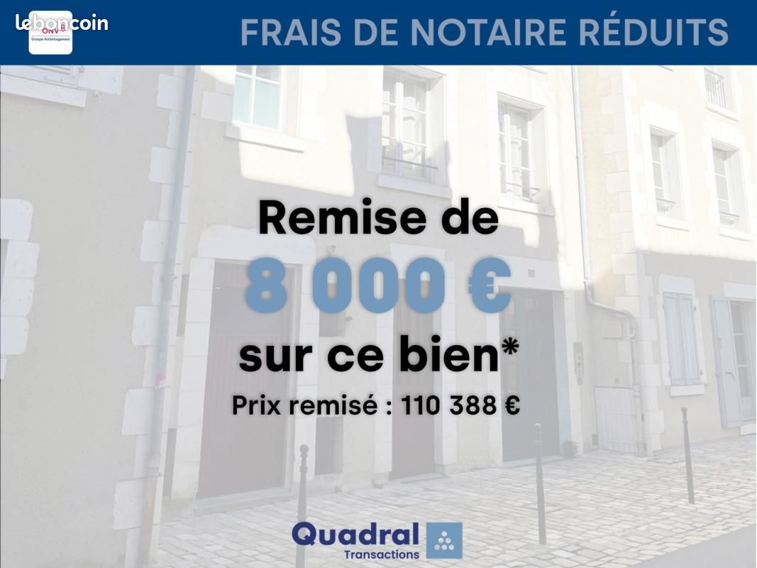 Appartement 4 pièces 71 m² · à Blois · 71 m² · 118 388 €