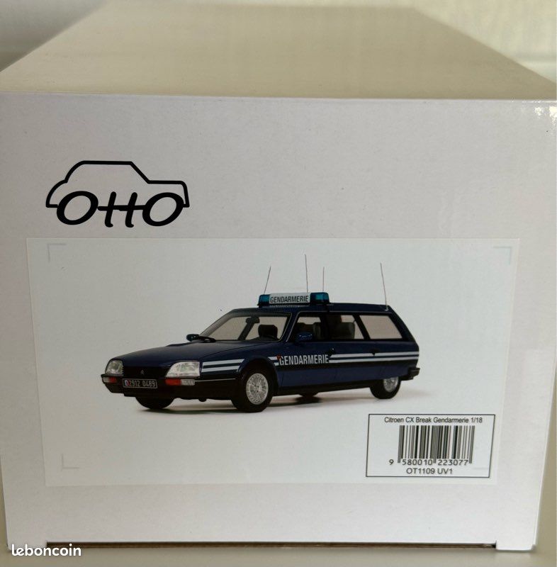 CITROËN CX BREAK jouet injectaplastic norev? 1/33 FRANCE chassis