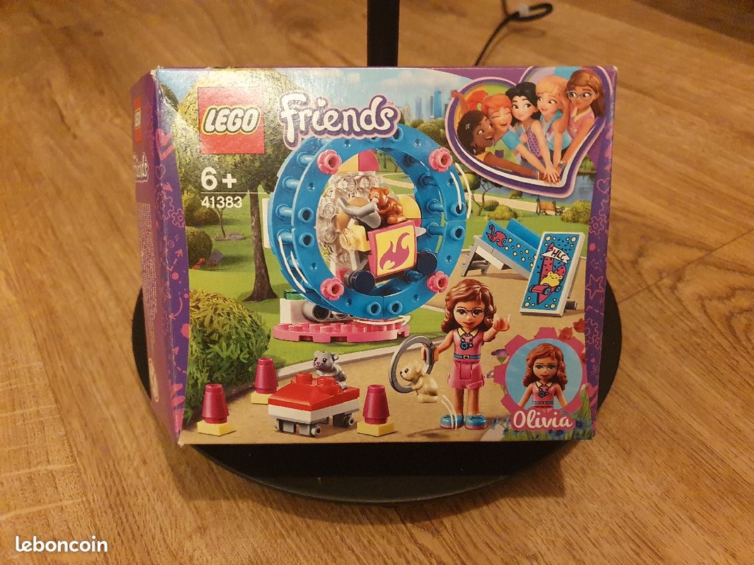 Lego friends Olivia roue a hamsters 41383 (image 2)