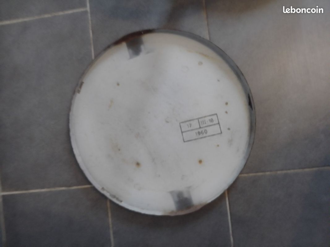 Table industrielle plaque émaillée (image 8)