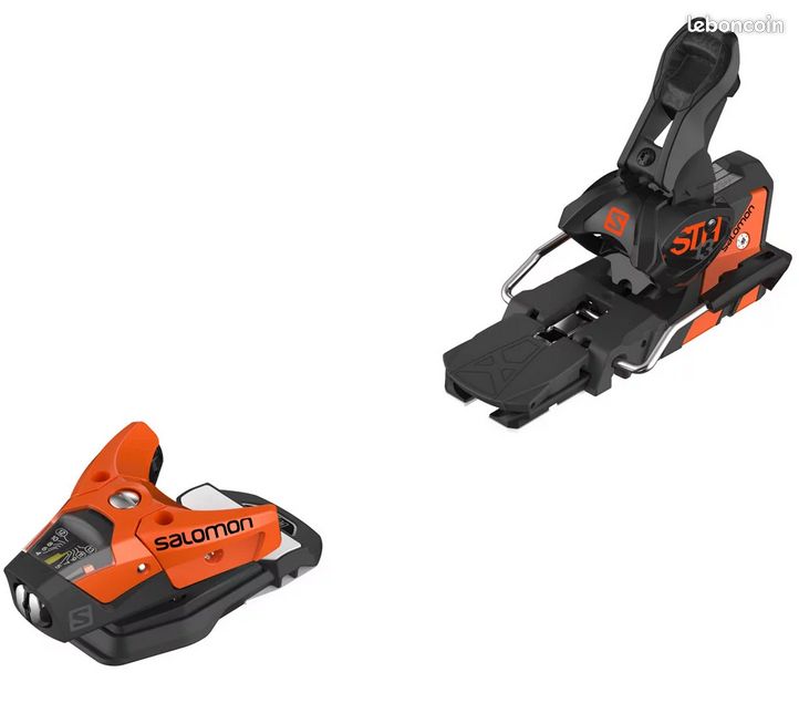 Pair de Ski Mantra 2018 + Fix (STH2 n WTR 13 C100 Orange Black) Trés bon état (image 2)