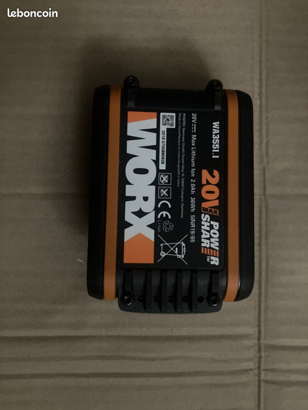 Batterie worx 2Ah (image 1)