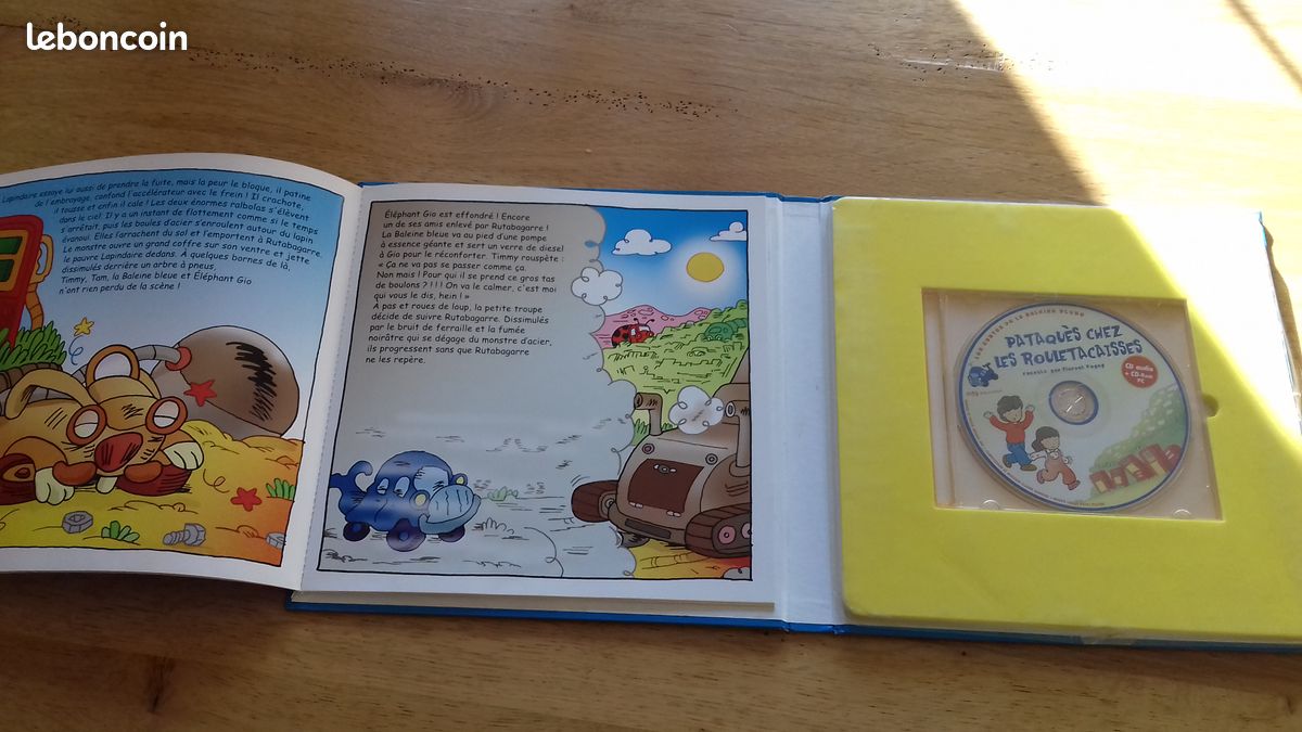 "Pataquès chez les Rouletacaisses" Livre + CD 3 eu (image 2)