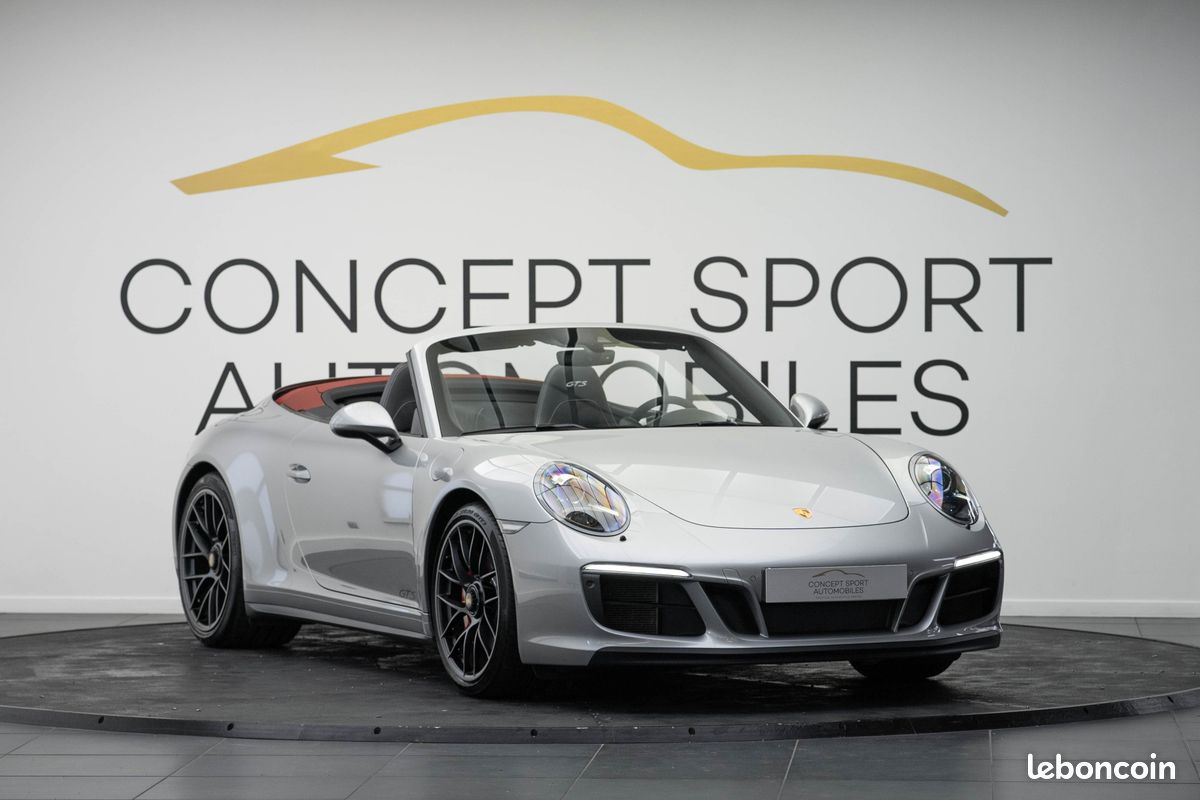 Porsche 911 991 991.2 Carrera 4 GTS Cabriolet 3.0 450cv PDK / PDLS / PSE /BOSE / CARBONE / IMMAT FR (image 1)