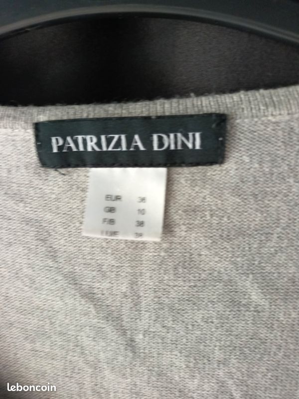 Gilet gris 38 (image 3)
