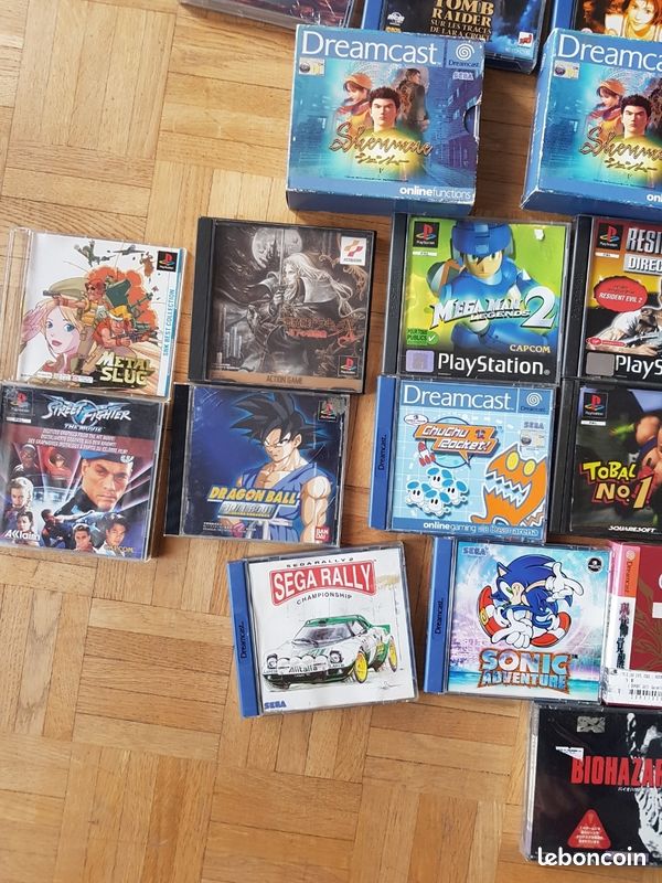 Vends jeux playstation 1, sega saturn, dreamcast,nintendo ds et 3ds (image 6)