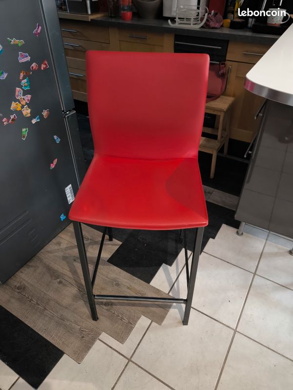 Chaises de bar 4 pieds (image 1)
