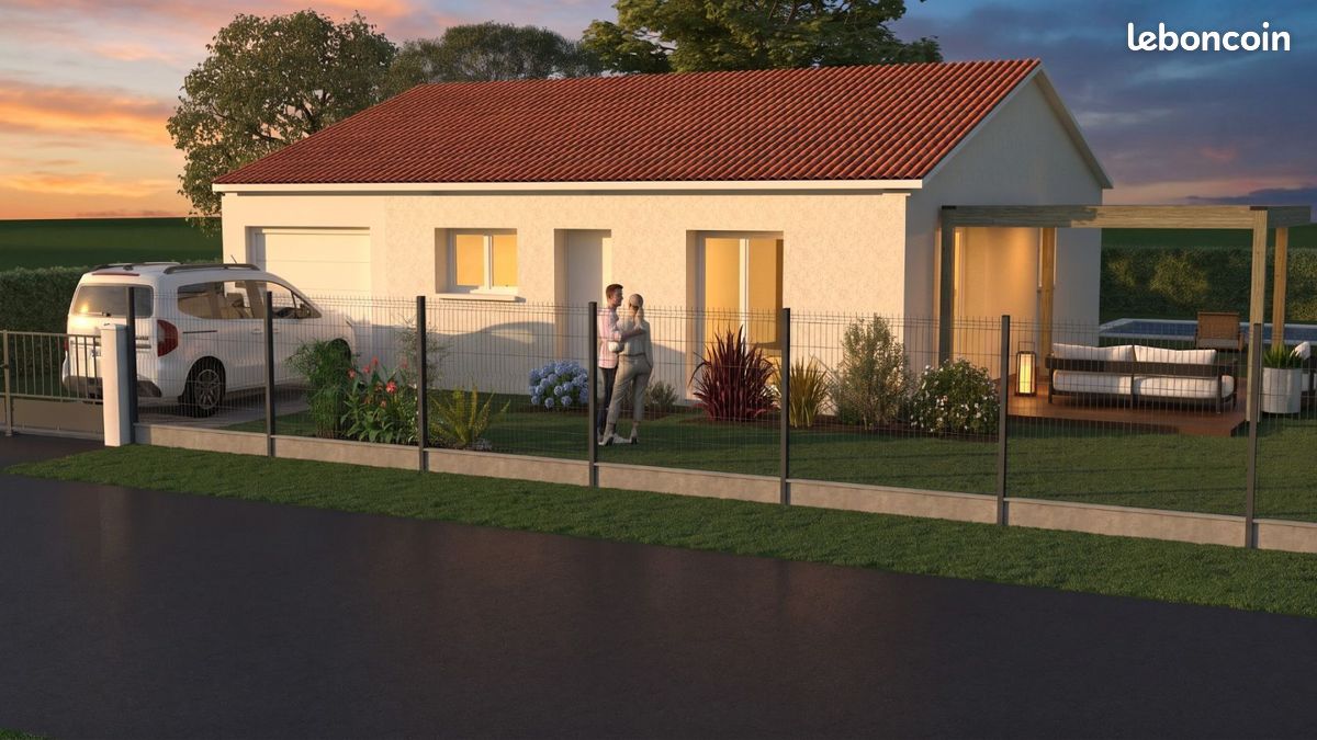 Projet de construction d'une maison 90 m² avec terrain à LANDIRAS (33) (image 1)
