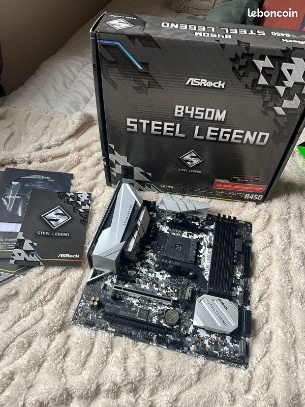 Carte mère ASRock Steel Legend B450m Accessoires informatique