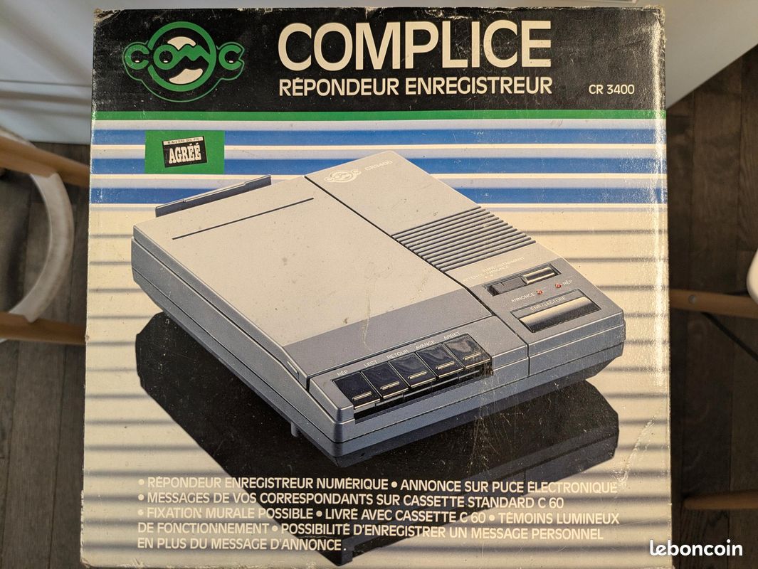 Répondeur Enregisteur CR3400 NEUF (image 1)