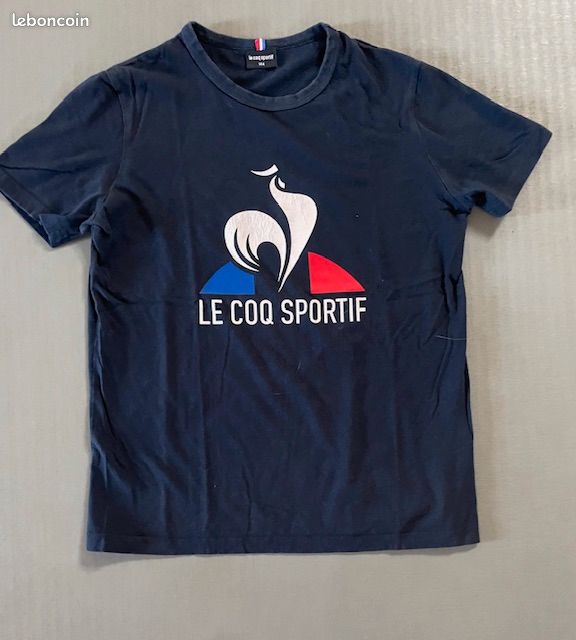 Deux tee shirts le Coq Sportif 14 ans +1 Vêtements