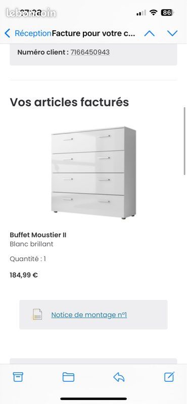 Commode buffet (image 4)