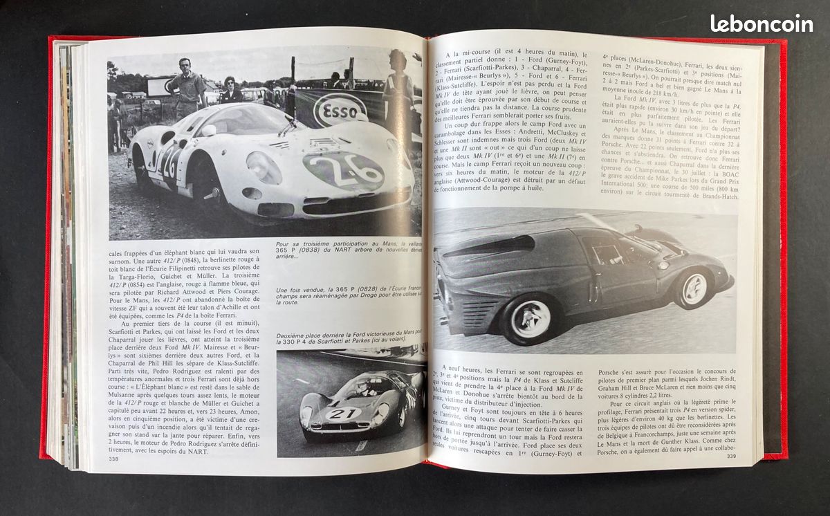 Livre "La légende Ferrari : Ferrari sport et prototypes" Edition de 1978 (image 18)