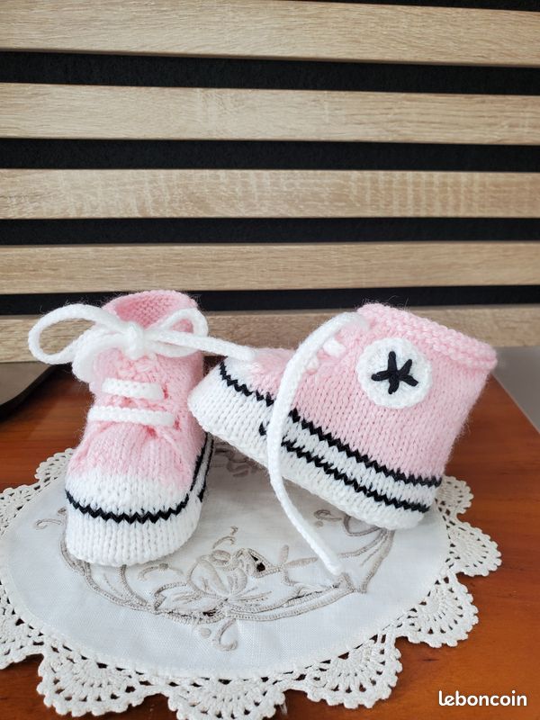 Chaussons baskets style 