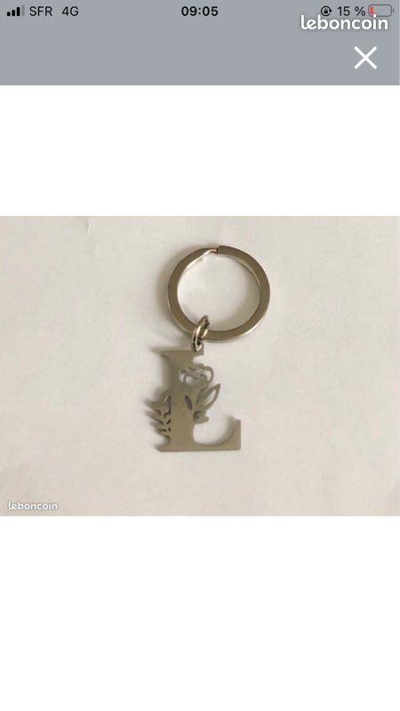 Porte clés lettre L (image 2)