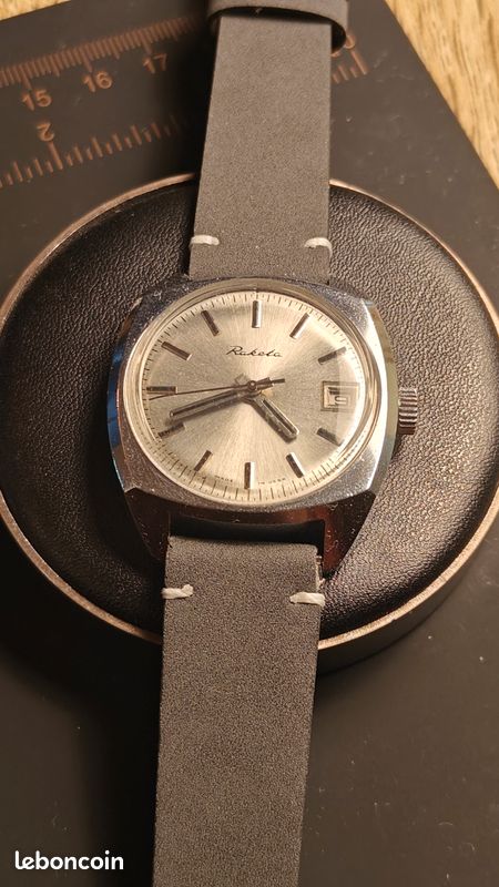 Montre Raketa Copernicus Vintage Soviétique Des Années 80 - Restaurée, Mécanique, Phase De Lune