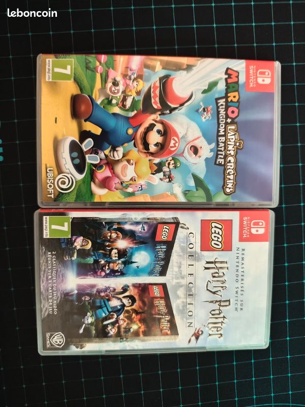 Lot de 3 jeux Nintendo Switch - Très bon état (image 1)