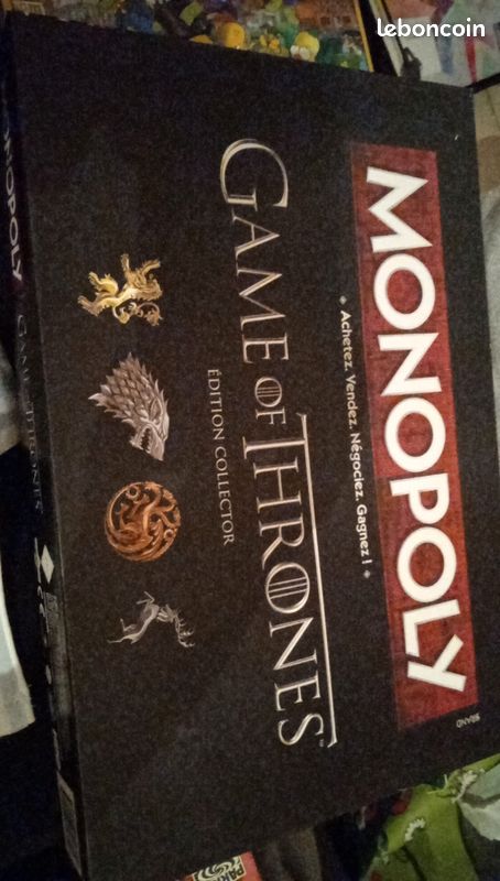 Monopoly collector game of throne (image 1)