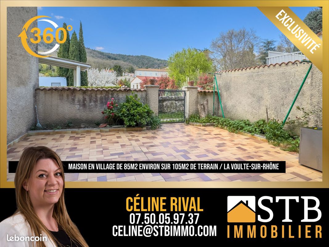 Maison 5 pièces 85 m² · à La Voulte-sur-Rhône · 85 m² · 210 000 €