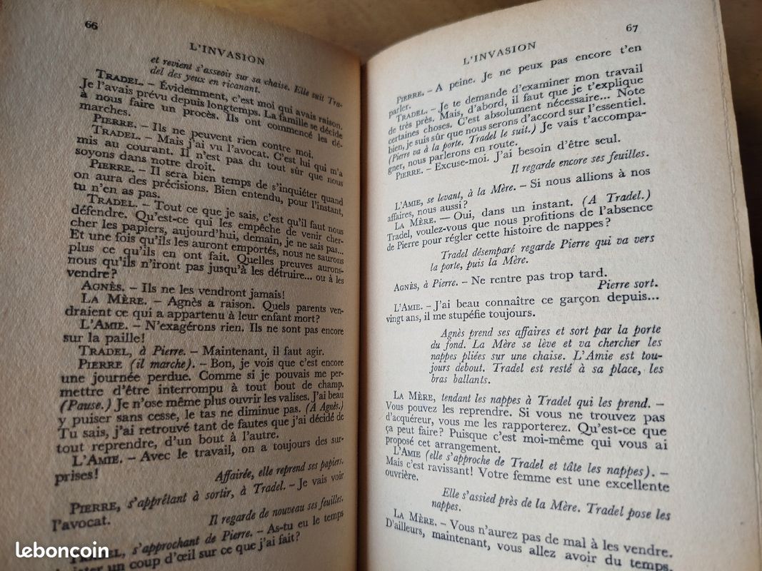 (signé) Adamov, Théatre I (la parodie, l'invasion,la grande et la petite manoeuvre...) (image 7)