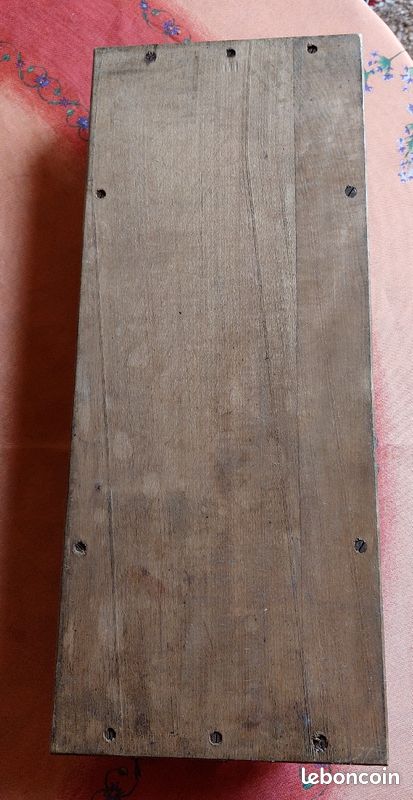 Ancien plateau bois art déco (image 5)