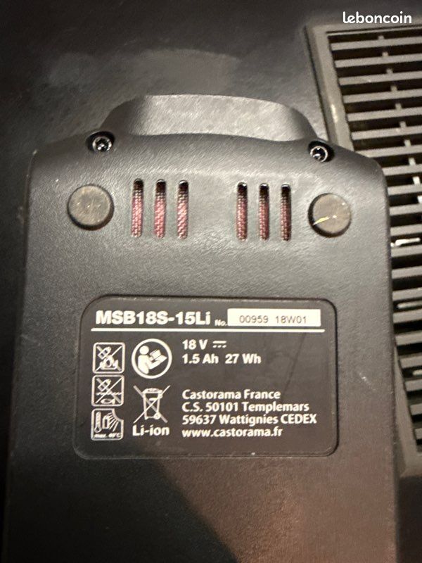 Batterie au lithium 18V mackie (image 3)
