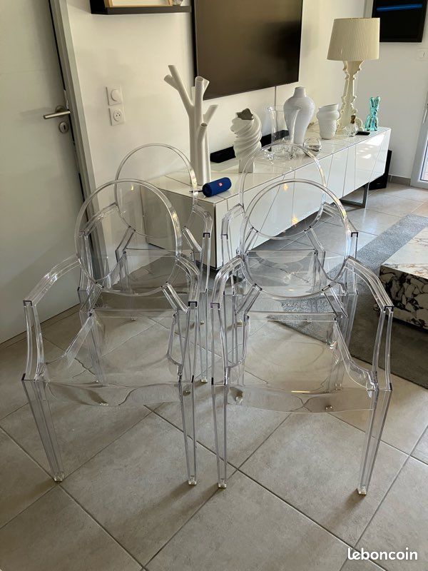 Chaises Louis Ghost Kartell (image 3)
