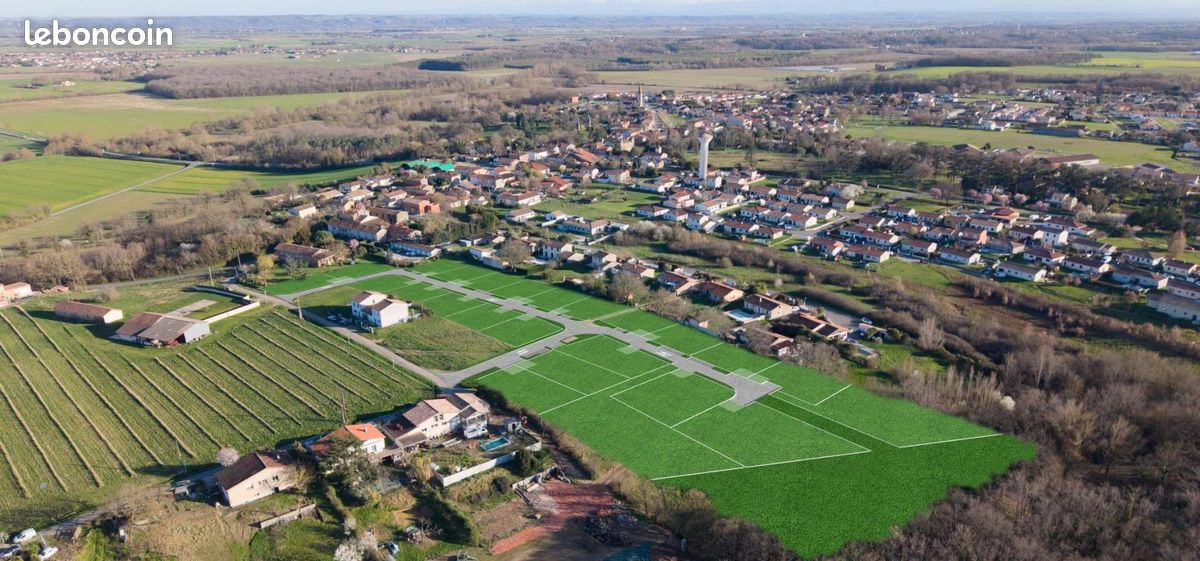 Terrain 470 m² Saint Clar De Riviere (image 2)