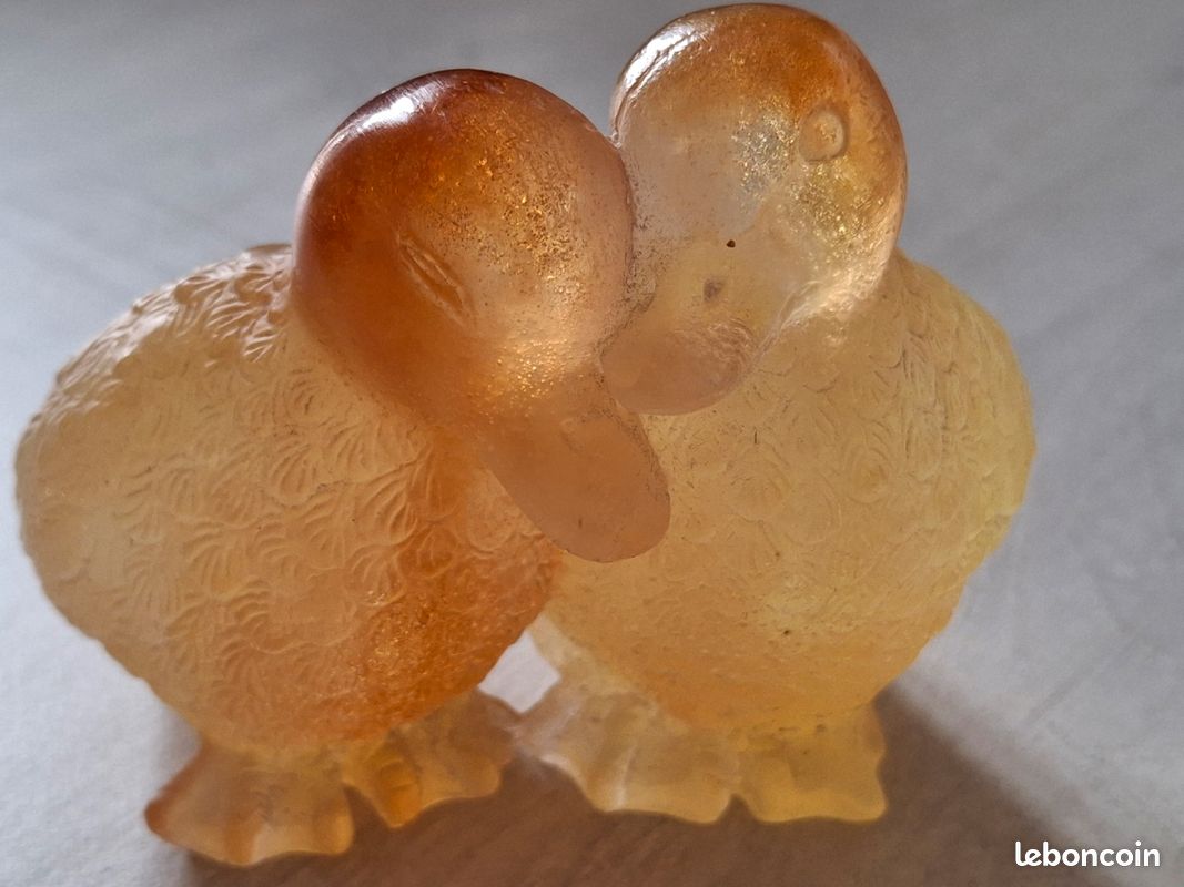 Couple canard en daum (image 1)