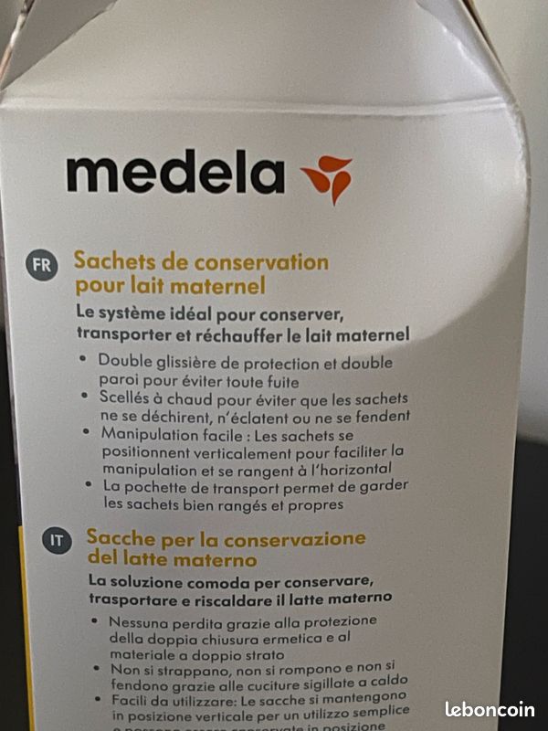 Tire lait + sachets de congélation (image 5)