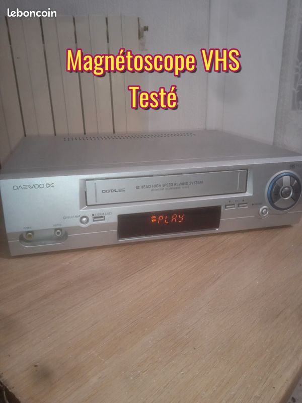 Magnétoscope Daewoo ST 241 S – VHS PAL SECAM, Sans Télécommande