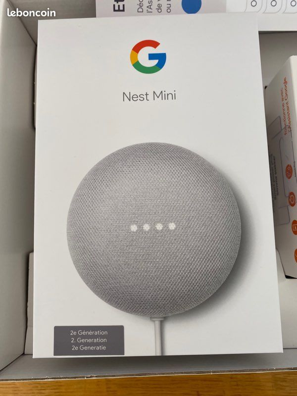 Coffret connecté Google Nest Mini (image 3)