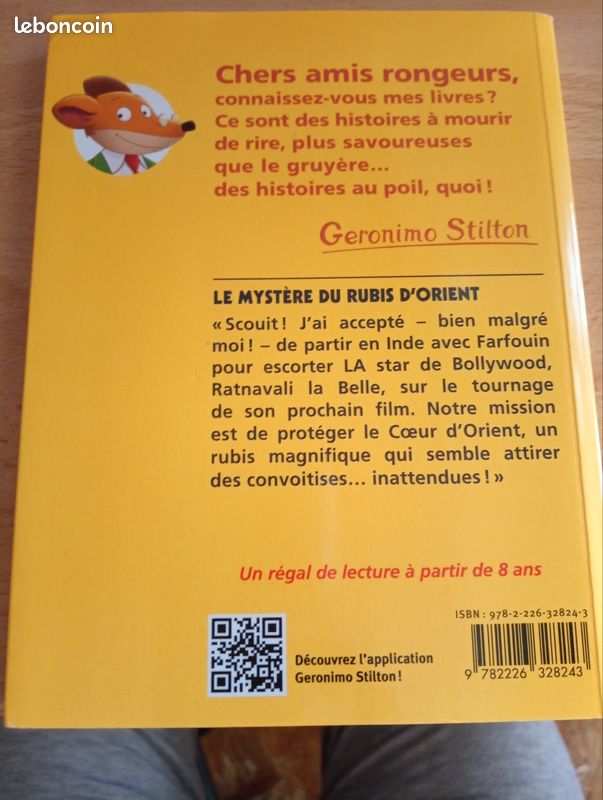 Livre Geronimo Stilton (image 5)