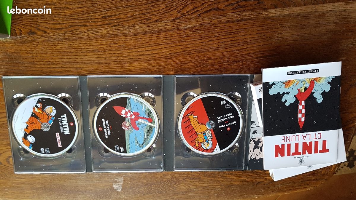 Coffret de collection Tintin 3 thèmes 9 DVD +3 Livrets (image 7)
