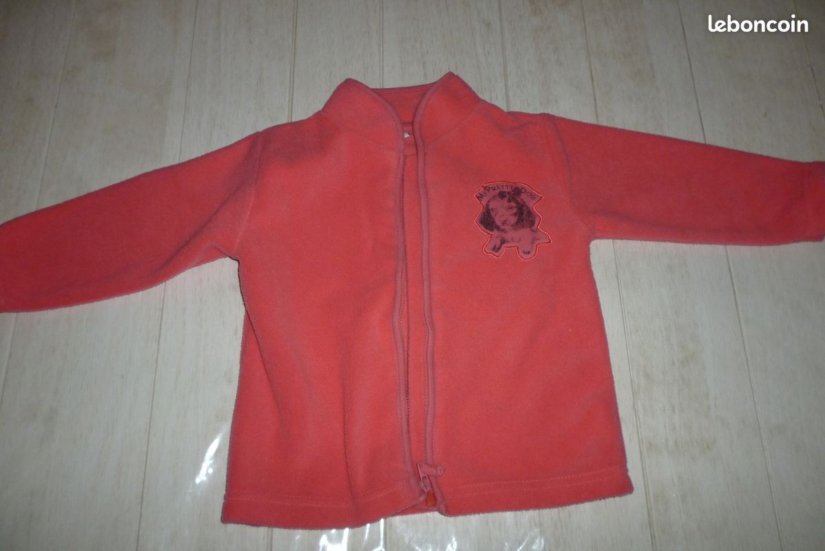 Gilet polaire fille 18 mois (image 1)