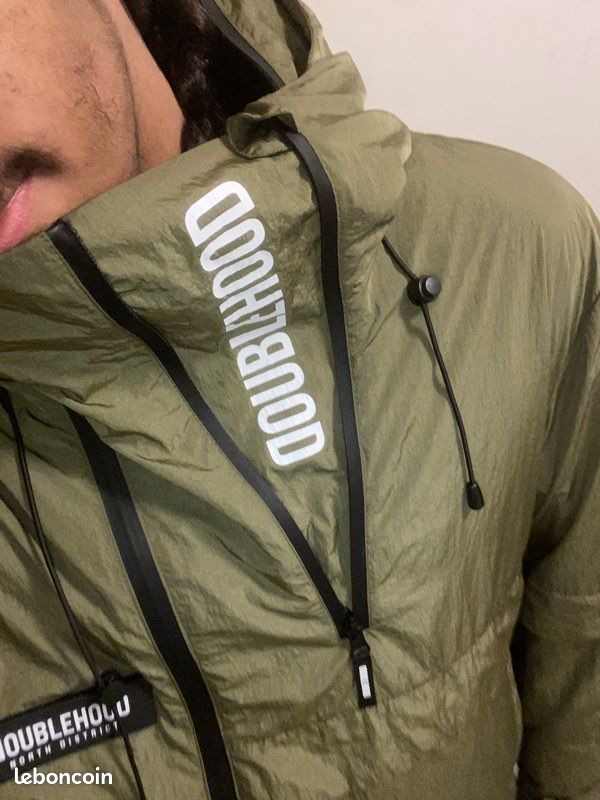 Veste doublehood kaki (image 7)