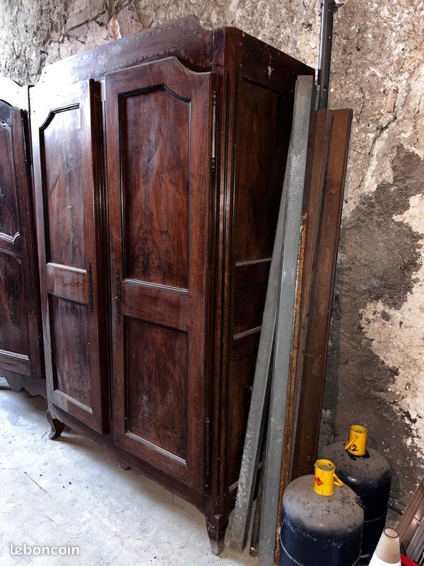 Armoire 2 portes - Louis XVI (image 3)