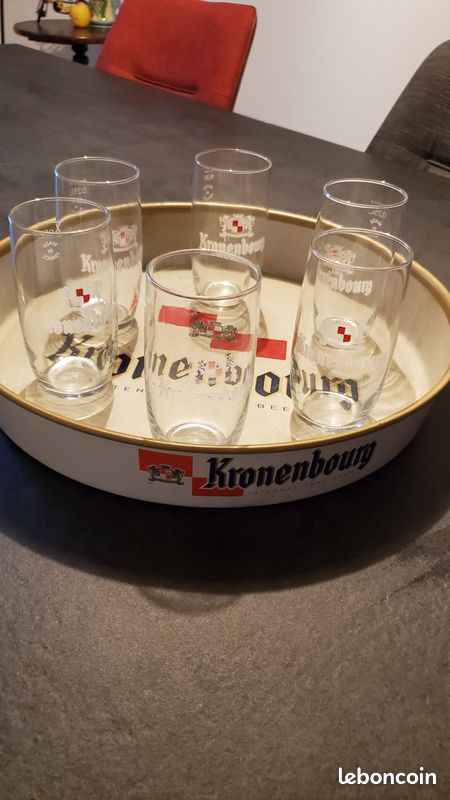 Verres kro avec plateau (image 7)