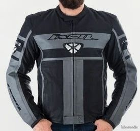 Blouson moto cuir ixon witness cuir taille L doublure amovible été hiver 5 coques épaules coudes et dorsale (image 1)