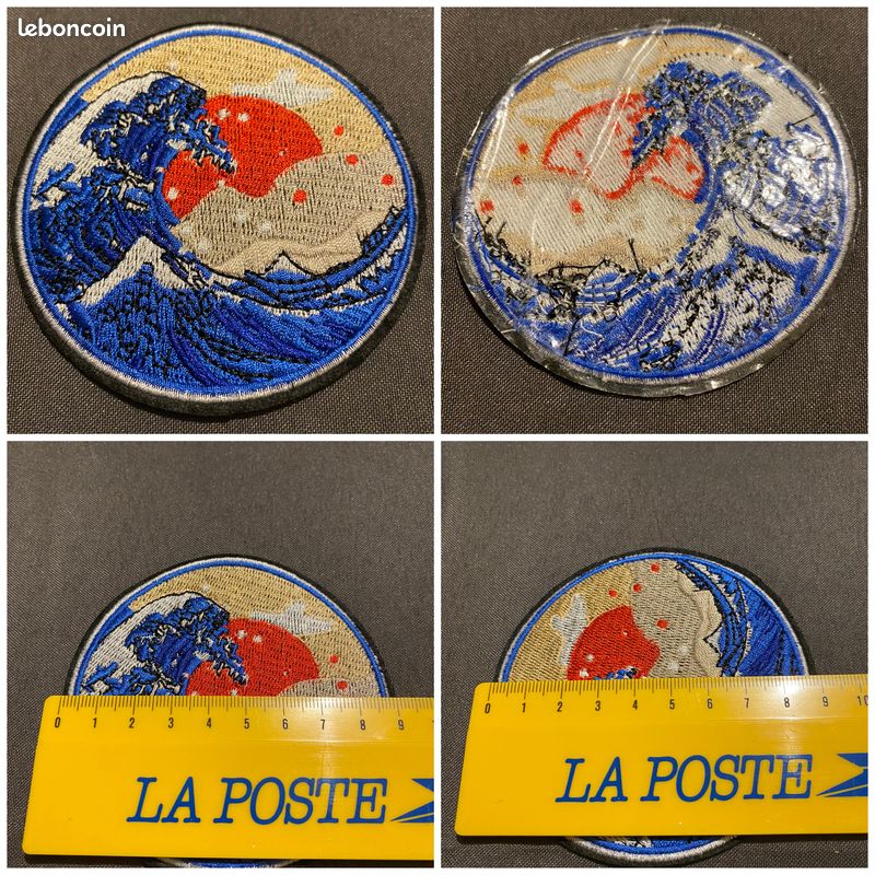 Patch Brodé Hoi An Vietnam - Thermocollant Ou à Coudre - 8,9 Cm - Souvenir Voyage, Sac à Dos, Veste