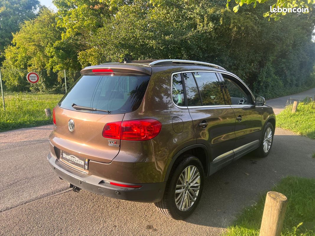 VOLKSWAGEN TIGUAN 2.0 TDI CUP SPORT & STYLE BLUEMOTION – 1ère MAIN – GARANTIE 12 MOIS (image 3)