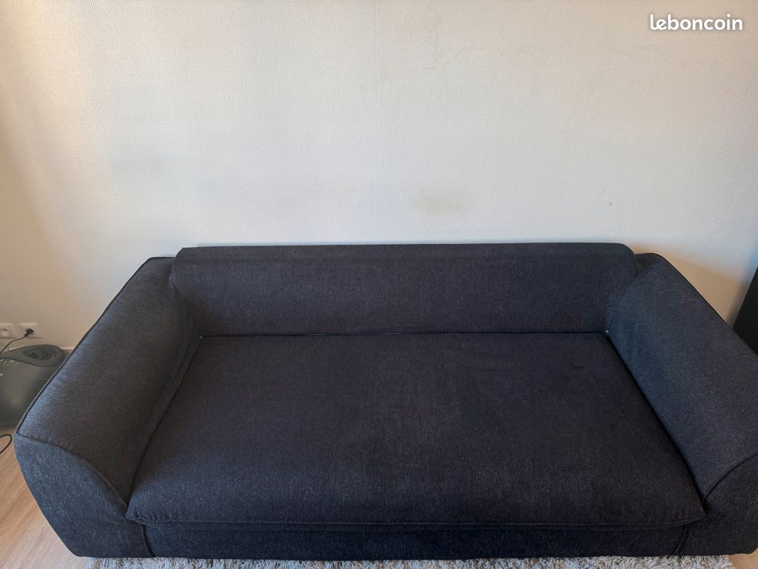 Canapé convertible VEGA – 3 places (BUT) + meuble télé offert (image 4)