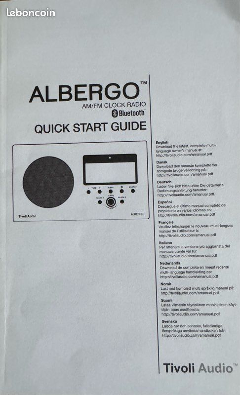 Radio-réveil Albergo (Tivoli Audio) (image 9)