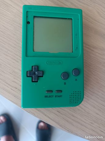 Cache Pile Gameboy Color Nintendo Game Boy Color bleu turquoise