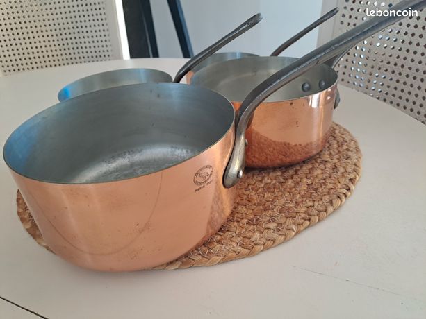 Fabrication Française - Sauteuse professionnelle en cuivre