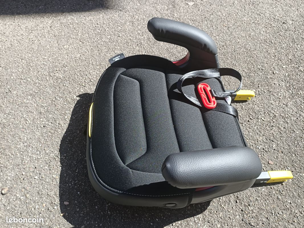 Siège-auto rehausseur PEG PEREGO Viaggio Shuttle Isofix groupe 2/3 -  noir/gris, Puériculture