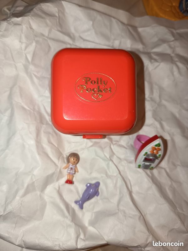 Polly Pocket Bluebird – Boîte Maquillage Vintage 1991 – Occasion